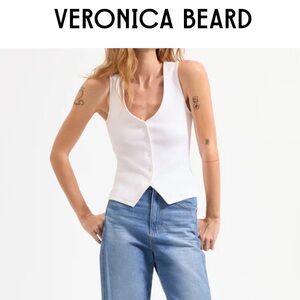 NWT Veronica Beard Horne Top Vest